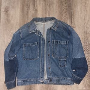 oversized Vince denim jacket